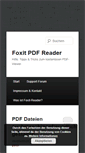 Mobile Screenshot of foxit-reader.info